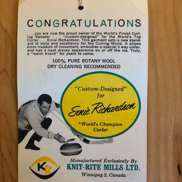 100% Vintage Wool Sweater - Picture 5 of 5